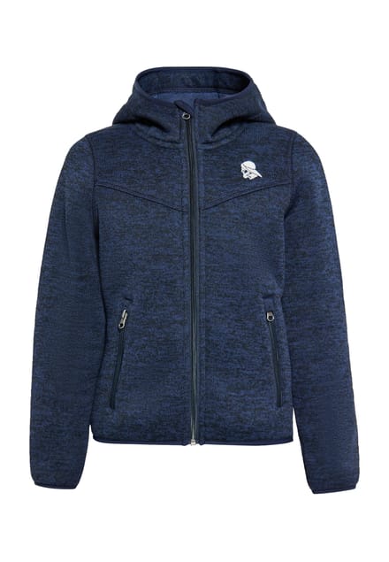 Schmuddelwedda Gebreide fleeceblouse jongens (kinderen) marine gem