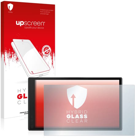 upscreen - Screenprotector voor Garmin DriveSmart 66 - Folie Beschermfolie Beschermglas transparant