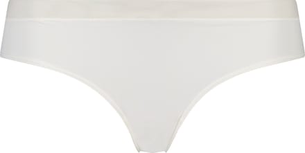 Hunkemöller Dames Lingerie Brazilian Mesh - Wit - maat L
