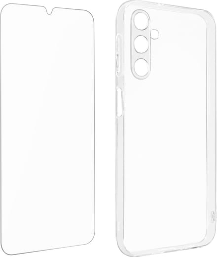 4Smart 360° bescherming geschikt voor Samsung A24 Hoes+Scherm transparant