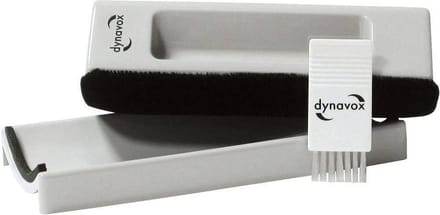 Dynavox Velour platenborstel Grijs (inclusief naaldborstel)