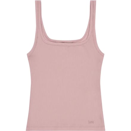 Lee Square Mouwloos T-shirt Roze S Vrouw
