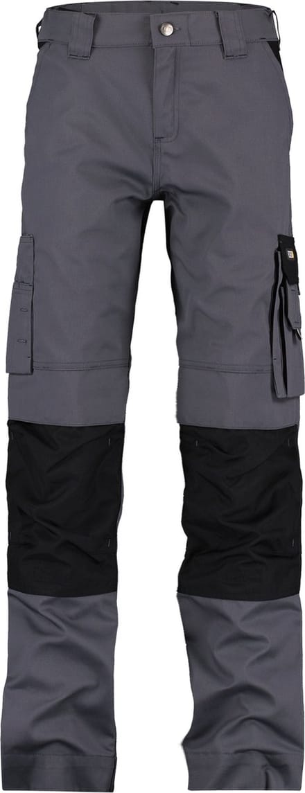 Tweekleurige werkbroek met kniezakken voor dames