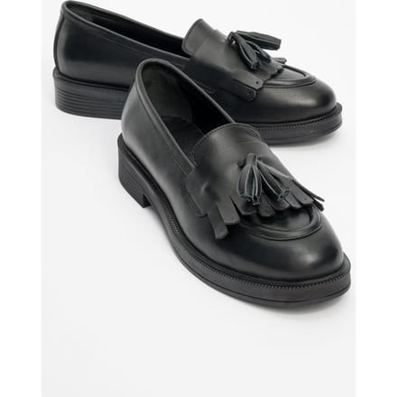 Milly Leren Kwast Loafer