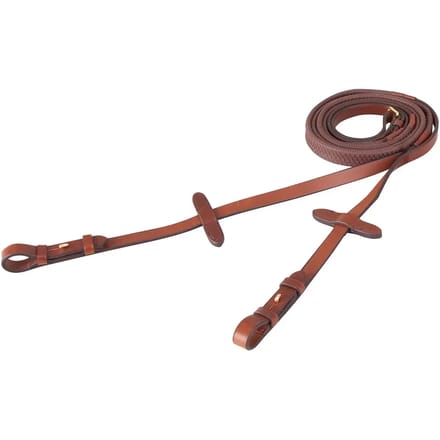 Ronde rubberen teugels met blinde lus BR Equitation Eventa Pro Grip