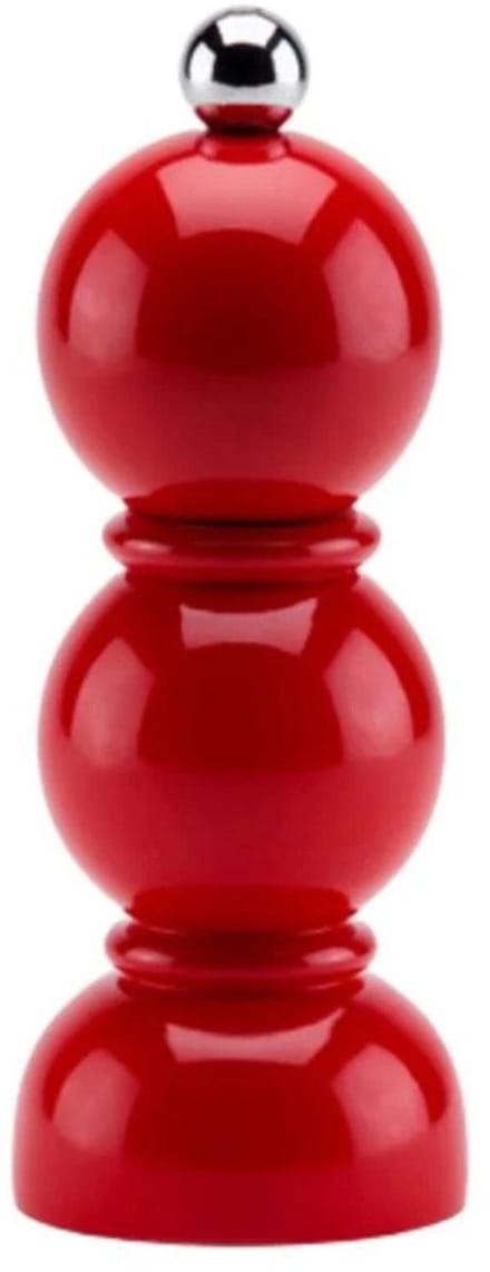 Addison Ross - Peper- en zoutmolen Mini Bobbin Red 14cm - Peper- en zoutmolen