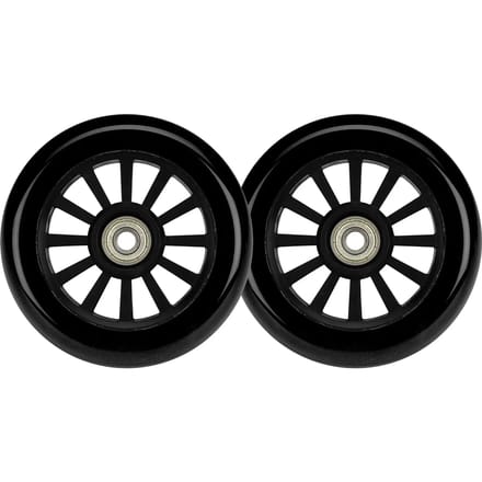 Black Dragon wielenset voor Stuntstep - 2 Stuks incl lagers - Zwart - 100 mm