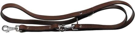 Hondenriem bruin 18 mm - 120 cm verstelbaar