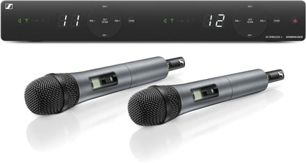 Sennheiser XSW 1-835-E Dual Vocal Set - Draadloos systeem met hand-held
