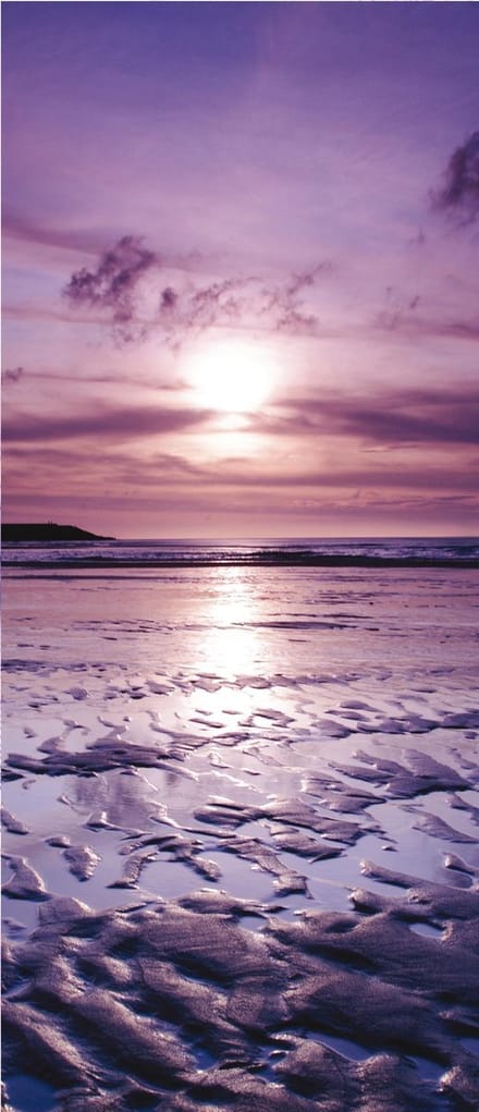 Beach Sunset Photo Wallcovering