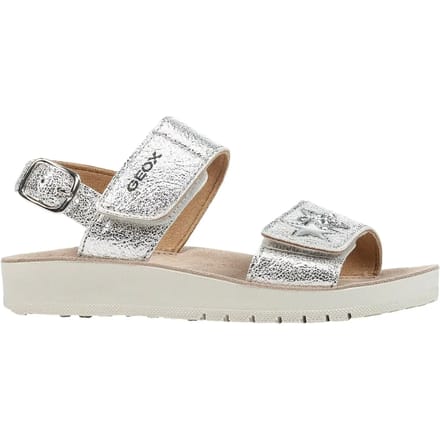 GEOX SANDAL COSTAREI MEISJES Sandalen - ZILVER