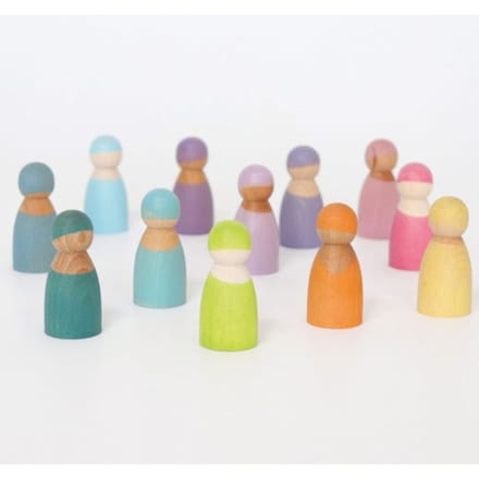 GRIMMS regenboog vrienden pastel 1 jr+