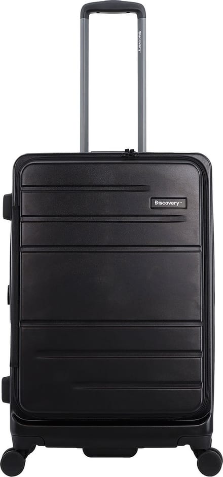 Discovery - Patrol | Harde Koffer / Trolley / Reiskoffer - (67cm) Medium - Antraciet - Antraciet / Medium