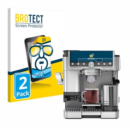 BROTECT - Screenprotector voor Ninja Luxe Cafe Pro ES701EU - Folie Beschermfolie transparant 2 Stuks