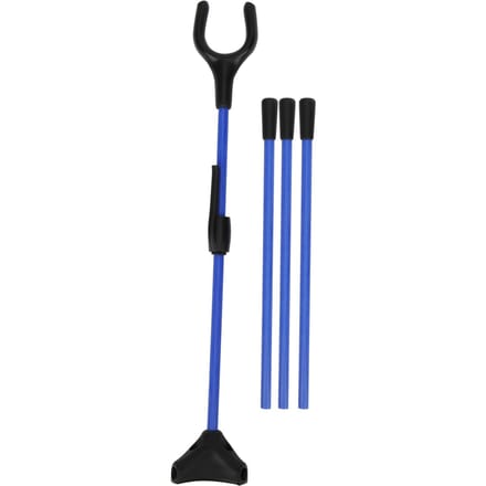 Opvouwbare Recurve Boog Stand Houder Boogschieten Rechte Boog Stander voor Jacht BuitensportenBlauw