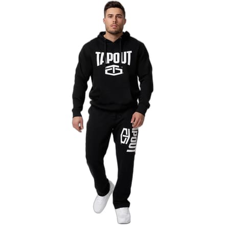 Tapout-hoodie Active Basic-hoodie Sweatshirt met capuchon, normale pasvorm