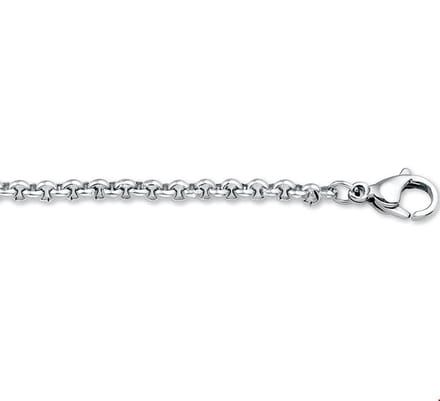 Stalen Collier jasseron 3 6502731 60 cm