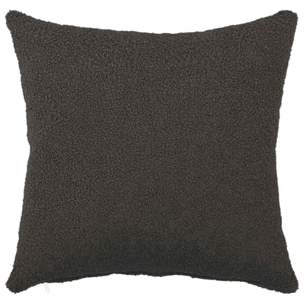 vidaXL - Kussensloop - 6 - pcs - HEERLEN - Donkergrijs - 30 - x - 30 - cm - Bouclé