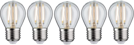 Filament 230 V LED-kogellamp E27 5x250lm 5x2,6W 2700K Helder