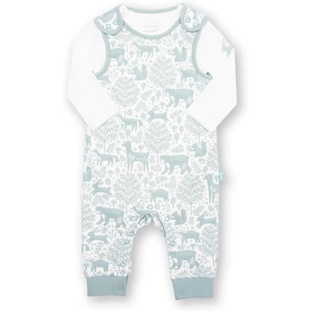 Baby body en overall set Kite Woodland Walk Dungaree