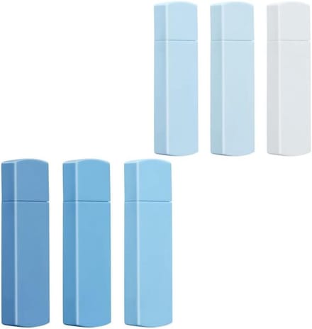 Correctietape Set - Correctierollen Mini - Fouten Corrigeren - Scheurbestendige Tape - 6 Stuks - Blauw