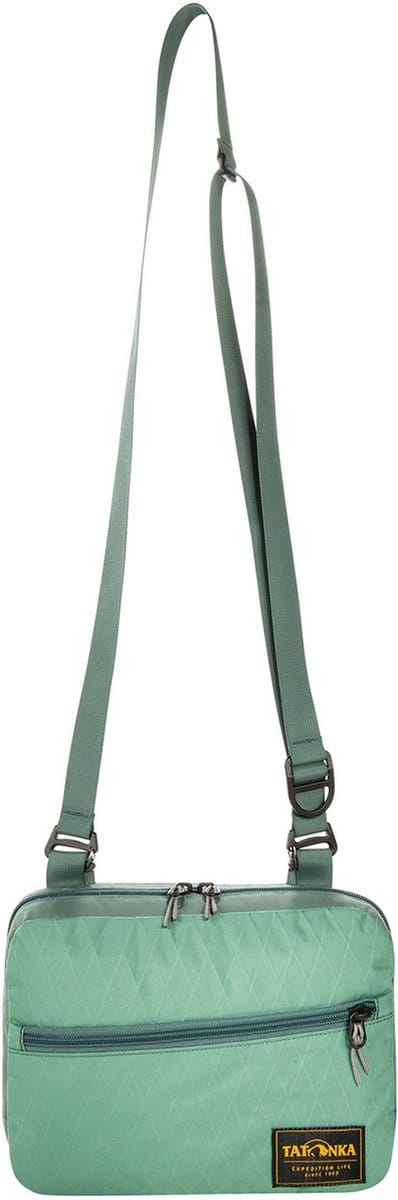 TATONKA schoudertas Cross Body Bag Sage Green donkergroen