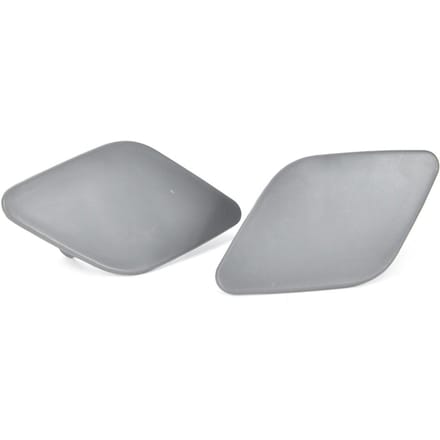 2 pièces Cache de lave-phare gauche droit 51657052427 Convient pour X6 E71 E2 2008 2014 gray