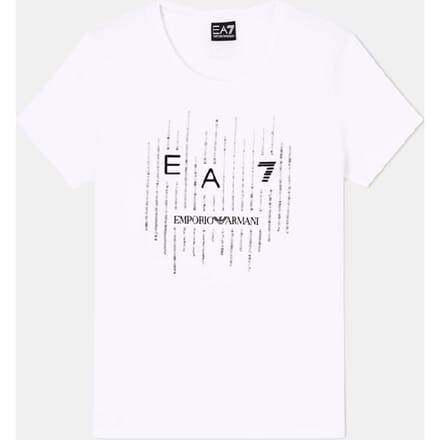 t-shirt met contrasterende witte vrouw logo
