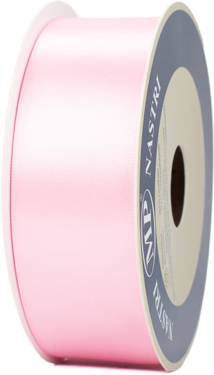 Satijn Lint - 40 mm - Roze - Glanzend decoratielint - 25 meter