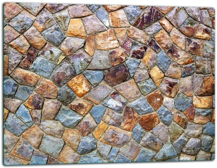 TMK ArtDeko Serie - Glazen Snijplank - 52x40 cm - Inductie