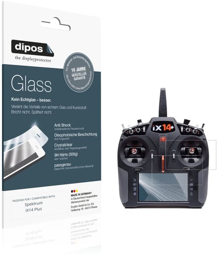 dipos – 2x Pantserfolie geschikt voor Spektrum iX14 Plus | 9H Screenprotector