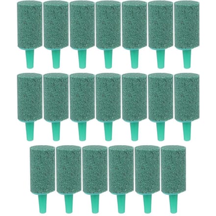 20 STUKS Groen Zandsteen Cilinder Aquarium Zuurstofpomp Beluchting Luchtsteen Vis Tank Belletjes Stenen blue