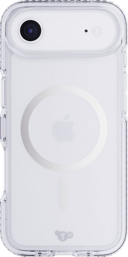 Tech21 Evo Crystal - Telefoonhoesje iPhone 17 Air - Schokbestendig - MagSafe - 4,9 meter valbestendig