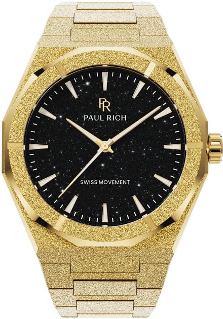 Paul Rich Frosted Star Dust II Void Gold Black VOID02 horloge