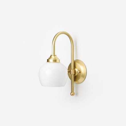 Wandlamp Raindrop Meander Messing - Art Deco Trade