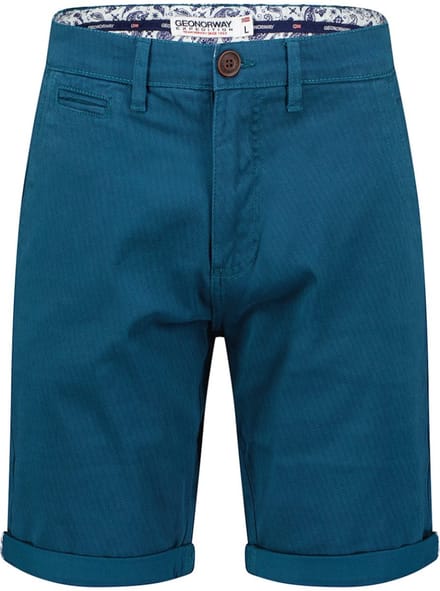 Geographical Norway Chino Bermuda Met Stretch Pacome Navy - S