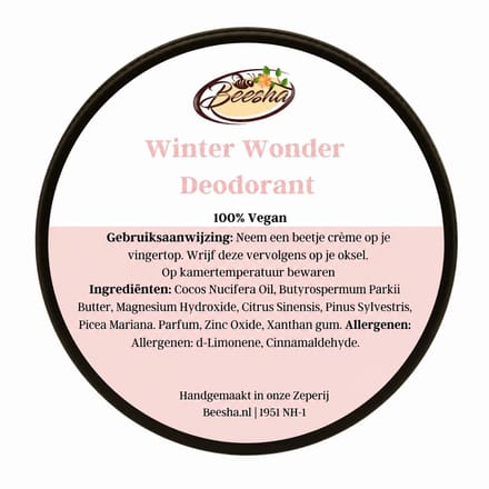 Beesha - Natuurlijke Deodorant Winter Wonder