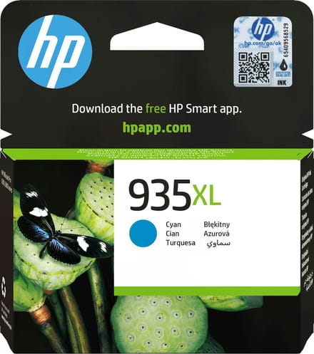 HP 935XL - Inktcartridge - Origineel - Hoge capaciteit - Cyaan