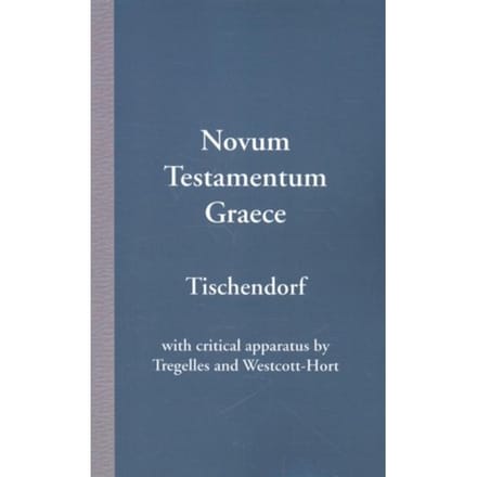 Novum Testamentum Graece - Tischendorf