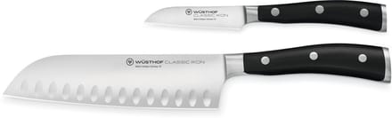 Wusthof Classic Ikon - Koksmessenset - 2-delig - RVS