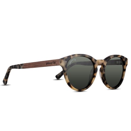 Johnny Fly Latitude zonnebril - dames en heren - White Tortoise - ecologisch