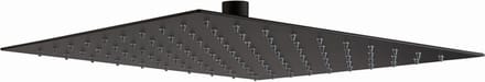 Napolihoofddouche vierkant30x30cm15L/min.mat zwart