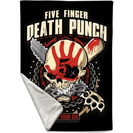 Five Finger Death Punch Got Your Six Unisex Dekens - meerkleurig - Standard