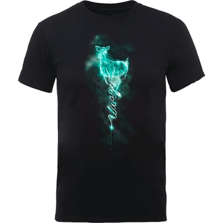 Harry Potter Hinde Always Patronus Heren T-shirt - Zwart - M
