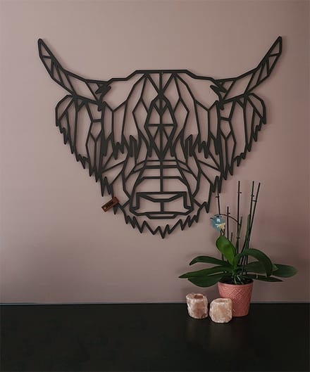 Fabryk Design | Wanddecoratie Schotse Hooglander