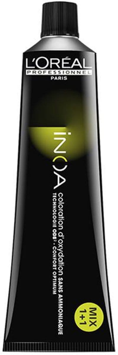Permanent Paint Without Ammonia, L`oreal Professionnel Inoa Brown Resist High Resist 5.54, 60ml