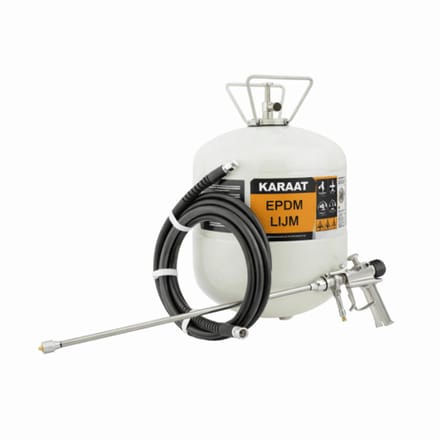 Lang spuitpistool voor EPDM-lijm -