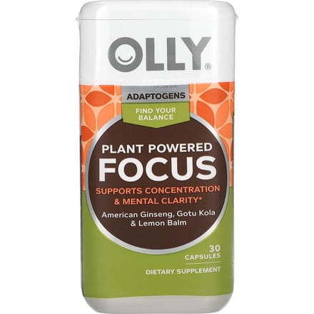 OLLY, Concentration végétale, 30 capsules