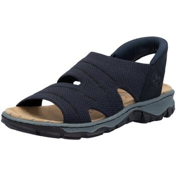 Rieker damessandaal blauw