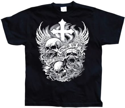 Hybris God Is My Judge T-shirt SH-1-12664-L23